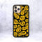 Multi-color funny melting trippy smiley face Phone Case for iPhone 12 Mini 11 pro 13 Max X XR 6 7 8 Plus SE20 Soft TPU Silicon Clear Pattern Cover,Dark yellow smiley,For iphone 7or8