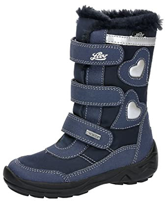 Lico Ingra V Schneestiefel, Marine/Silber, 27 EU