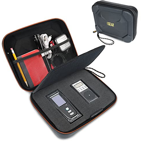 USA GEAR Koffer für Geisterjagd-Ausrüstung – Tasche für Paranormale Ausrüstung, Anpassbares Inneres, Wasserabweisendes Äußeres, Kompatibel mit EMF-Messgerät, Spirit Box und Mehr (nur Koffer)