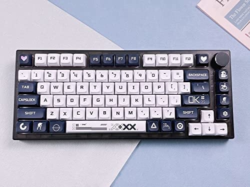 CSGO Keycap Set, PrintStream BloodSport Dye-Sub XDA Profile PBT Keycap For MX Switch Mechanical Gaming Keyboard (Color : Printstream)