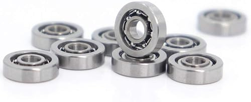 MR93 Miniatur-Kugellager, 3 x 9 x 2,5 mm, ABEC-1, nicht standardmäßig tief