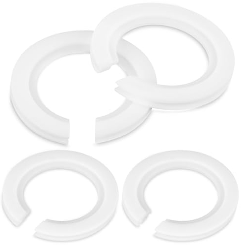 simarro E27 à E14 adaptateur, 4 pièces convertisseur d'abat-jour anneau 42mm à 29mm adaptateur d'abat-jour E27 à E14 pour soutenir l'abat-jour avec duplex anneau Fitting abat-jour E27