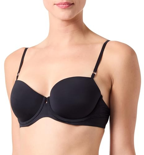 Calvin Klein Damen Balconette-BH Lift mit Bügel, Schwarz (Black), 70C