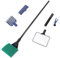 Housoutil 5 schwammbürste sponge pinsel Fish tank cleaning set with sponge fischnetz fish net Aquarium Fischglas-Reinigungsset Aquarienreinigungsset Reinigungskit einstellen
