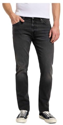 LEE - Jeans Herren - Regular Straight Fit - Daren Zip Fly - Sehr Dunkel Stone