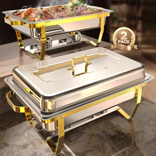 ZILODE chafing dishes for buffet 2pack