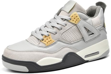 Herren Sportschuhe Große Größe Sportschuhe Herren Basketballschuhe Mode Sport Basketballschuhe Retro Shoes Trainers for Kids and Adults 41EU