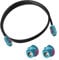 Eightwood HSD LVDS Kabel HSD Z Buchse Kabel 100cm HSD 535 4-Core Kabel for BMW F30 F31 F10 F11 F25 F15 Audi VW Mercedes Citroen Peugeot video Audio Rear View Backup Camera Retrofit Navigation usw.