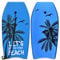 GYMAX Surfbrett 105 x 51 cm, Schwimmbrett mit Zugseil, max. Belastung: 85 kg, Bodyboard Surfboard mit EPS Schaumstoff-Kern, für Kinder & Erwachsene (Blau)