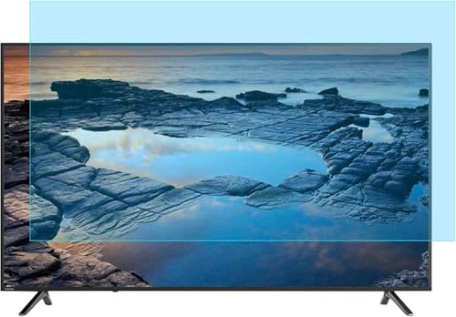 Anti Blue Light TV Screen Protector for 32-75 inch Standard or Curved Monitor - Frosted Anti Glare/Anti UV/Eye Protection/Dustproof Filter Film for Sharp, Sony, Samsung, Hisense, LG Etc/A / 40 Inch