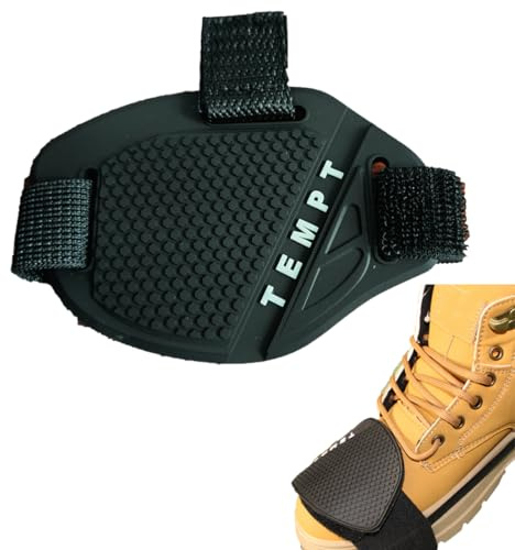 BCHKO 1 Stück Motorrad-Schuh-Schutz, Schalthebel-Schuh-Abdeckung. Motorrad-Schalthebelschutz, rutschfest mit Gummisohle. Geeignet für jedes Paar Schuhe