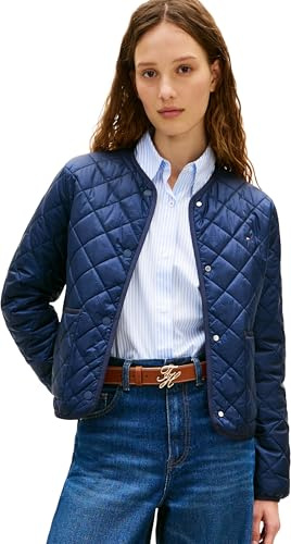 Tommy Hilfiger Damen Lw Padded Reg Quilted Jacket Ww0ww47290 Pufferjacke (1er Pack)