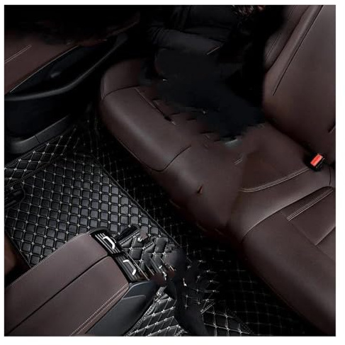 Autoteppich Auto-Fußmatten Für A3 8V Für Sportback 2013-2018 Wasserdichter Teppich Anti-Schmutz-Pad Luxus-Ledermatte Komplettes Set Autozubehör Fußmatten Auto(Grau)