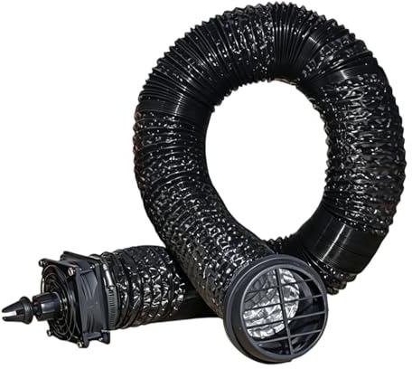 Prolunga Per Bocchetta Aria Condizionata Auto | Adattatore Con Tubo Pieghevole - Estensione Flessibile Per Climatizzatore Auto - Uso Esterno Tenda Da Campeggio Interno Camion SUV E Camper