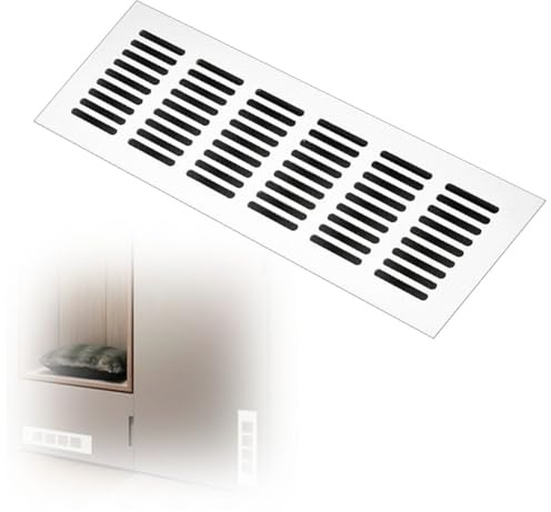 rejilla de retorno de aire 15 30 50 70 80 Cm De Longitud Cubierta Decorativa De Ventilación De Retorno De Aire, Cubiertas Ventilación Aluminio, Rejilla Enfriamiento(L 70 cm x W 20 cm)