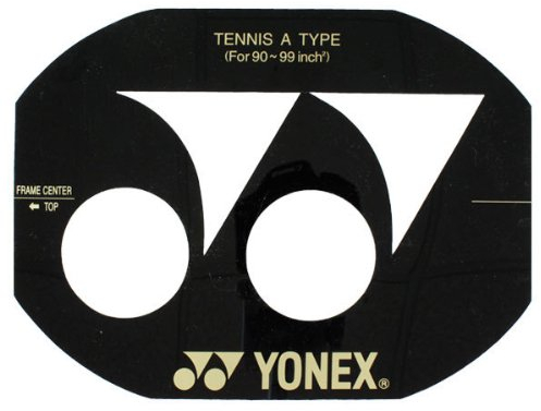 YONEX Logo Stencil 90-99 Inches Black