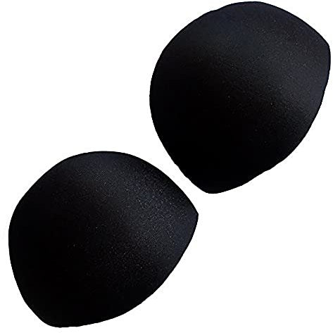 HAND ® 369 Black Comfortable Replacement Bra Pads/Inserts Bra Making Sew in - 2 Pairs