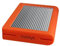 CalDigit Tuff USB-C Tragbare, robuste, Externe 2TB Festplatte mit USB 3.1 Typ-C Anschluss, Thunderbolt 3 Kompatibel - Orange