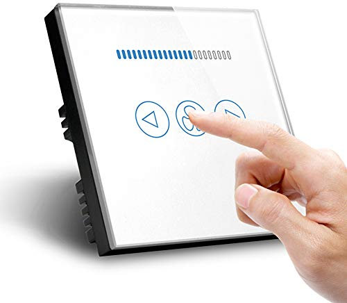 UK Standard Fan switch and 86 * 86mm Ceiling Fan Wall Control Switch With Switch for Ceiling Fan