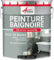 Peinture BAIGNOIRE LAVABO : Résine Salle de Bain pour Baignoire émail, acrylique et fonte - 2.5 kg (jusqu'à 8 m² en 2 couches) Noir foncé RAL 9005 - ARCANE INDUSTRIES