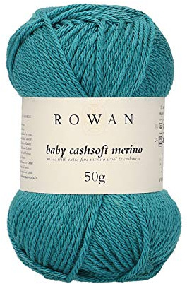 Rowan Baby Cashsoft Merino Turquo 57% Wool 33% Acrylic 10% Chasmere Yarn - 50g