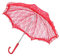 HERCHR Braut Spitze Regenschirm Spitze Hochzeit Regenschirm für Vintage Fotografie Requisiten Hochzeit für Party Dekoration Foto Requisiten Zubehör(rot)