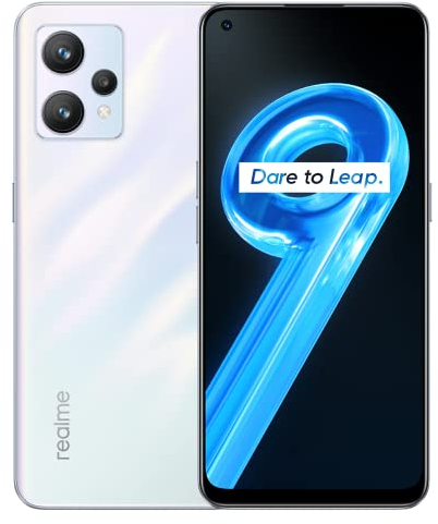 realme 9 - 6+128GB Smartphone, Appareil photo ProLight de 108 MP, Écran super AMOLED 90 Hz, Processeur Snapdragon 680, Batterie puissante de 5 000 mAh, Profil fin de 7,99 mm, Stargaze White