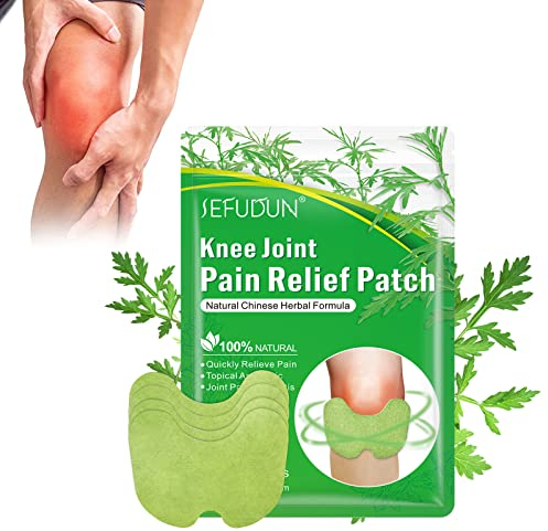 12 Stück Kioiner Schmerzlinderung Patch, Anti Schmerz Pflaster, Selbsterhitzender Natürlicher Wermutaufkleber, Schmerzlinderung Wärmepflaster für Nacken und Schulter