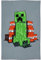 Kuscheldecke Kinderdecke Decke Minecraft Creeper 100x150 cm
