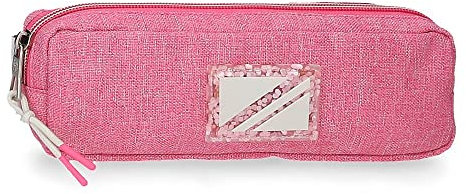 Pepe Jeans Luna Estuche Rosa 22x7x3 cms Poliéster