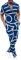 QWUVEDS Männer Casual Stehkragen Set Kurzarm Hawaii Print Mode Hemd Hosenanzug 2 Stück Outfits Umhängetasche Herren