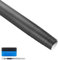 NewL Premium Satin Matt Chrom Ice Metallic Vinyl Folie Auto Folie Aufkleber Luftblasenfrei DIY Motorrad Handy Aufkleber Zubehör (Grau, 5 cm x 900 cm)