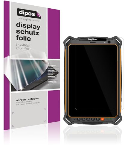 dipos 2x Displayschutzfolie klar für RugGear RG930i | Passt perfekt, Ultra-Dünn, kratzfest, blasenfrei, Case-Friendly, hüllenfreundlich, Fingerprint-kompatibel, selbstklebend