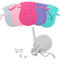 FAST-FX 6 Pcs Small Jewelry Gift Calabash Pouch with Drawstrings,with Drawstrings Jewellery Gift Bags,7cm x 9cm Velvet Jewellery Pouch Solid Color For Keeping Jewelry and Other Small Items (6 Color)