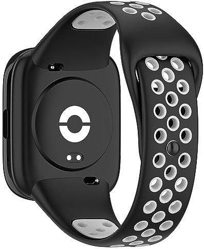 Silikonarmband für Redmi Watch 3 Youth/Watch 3 Lite/Watch 3 Active, Ersatzarmband mit Klassisches und Schlichtes Design, Uhrenarmband aus TPU