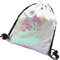 MOBUTOFU Schmuck Kosmetik Aufbewahrungstasche Pailletten String Rucksack Für Reisen Reversible Polyester Kordelzug Sackpack