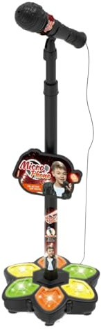 Microfono per Bambini Macchina Karaoke con LED | Microfono Cantante per Karaoke Per Ragazzi e Ragazze, Aula, Viaggio, Sala Giochi, Casa, Festa, Compleanno, Giorno dei