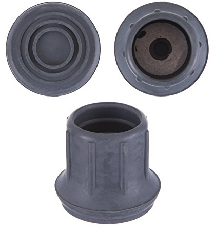 Z-Tec Gummipuffer für Gehstock, 29 mm, Grau