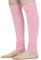 Mysocks Stulpen Damen beinwärmer Frauen Mädchen Winter 80er Stulpen Beinstulpen Beinwärmer Kniestrümpfe Leg Warmers Strümpfe in Einheitsgröße, rosa gesprenkelter Glitzer