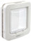 Battery-Powered Microchip Pet Door (Large) - Stores Up to 32 Different Microchip Numbers - Can Be Programmed To Lock/Unlock at Specified Times Suitable for Large Cat Breeds/Small Dogs