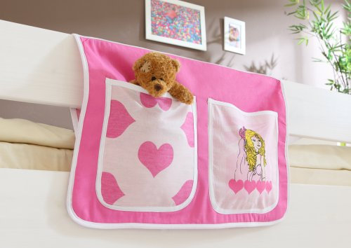 Hängetasche für Kinderbetten Ablagetasche, Vorhangstoff:Cindy