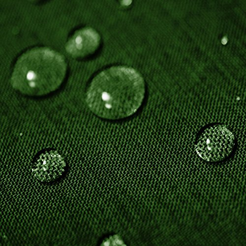 amp-artshop Gartentischdecke Lotus Effekt Oval 135x180 cm Dunkelgrün Grün - Farbe, Form & Größe wählbar mit Fleckschutz - (LE_O135x180DGrün)