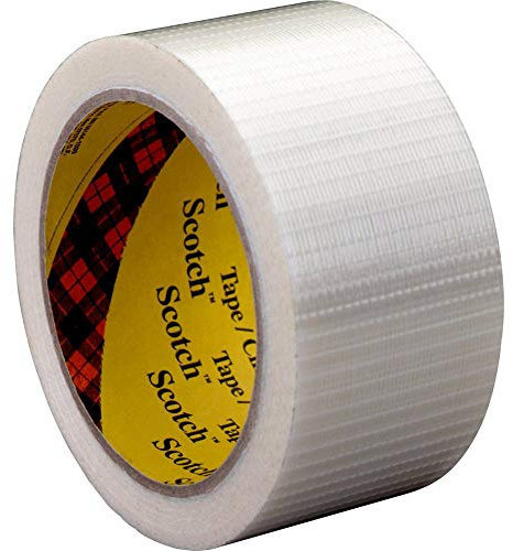 3M 3M 89597550 Ruban adhésif à filament Scotch® transparent (L x l) 50 m x 75 mm 1 pc(s)