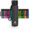 coolrhino Trinkflasche 1l für Sport, Outdoor, Schule, Fitness & Kinder - Wasserflasche auslaufsicher und Bpa frei - Flasche für Kohlensäure geeignet (rhino black, 1000ml)