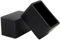 Flyshop 8Pcs Black Durable Silicone Non-Slip Chair Leg Tips Caps Floor Protectors Rectangle Furniture Table Foot Covers 1-3/16 x 2, 30 x 50 mm