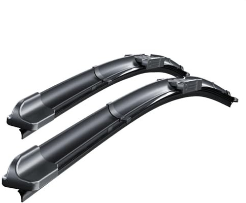 Mossa Escobillas delanteras aptas para Nissan Micra III (K12) 2002-2010 PP | Hatchback, Cabrio