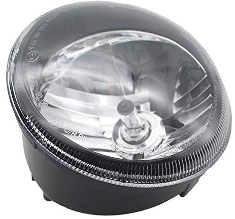 H HILABEE Schwarz Front Scheinwerfer Kopf Lampe Montage Kompatibel für Vespa Piaggio Gt GTS 125 200 250 300