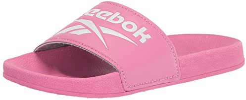 Reebok Unisex Children's Fulgere Slide Sandals, True Pink White, 3 Little Kid