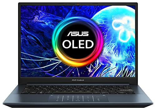 ASUS Vivobook Pro OLED M3401QA 14 Inch 2.8K 16:10 Laptop (AMD Ryzen 7-5800H, 16 GB RAM, 512 GB SSD, Backlit Keyboard, Windows 11)
