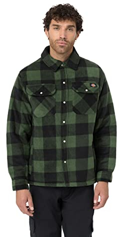 Dickies, Herren, Dickies Portland-Hemd, GRÜN, L